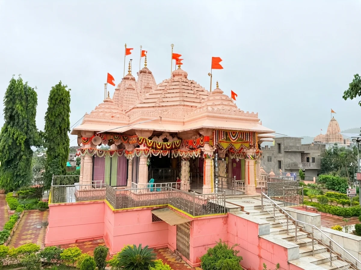 Temple Interior & Sacred Installations